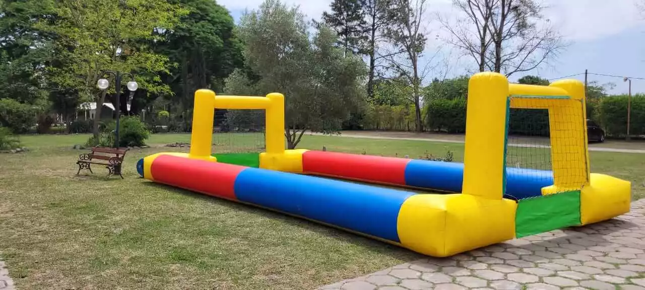 Foto de cancha inflable