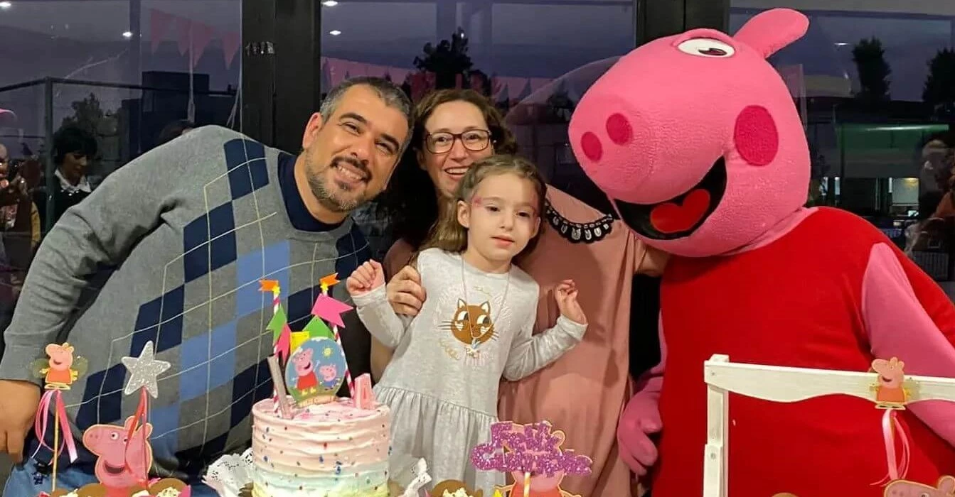 Imagen de niños con Peppa Pig